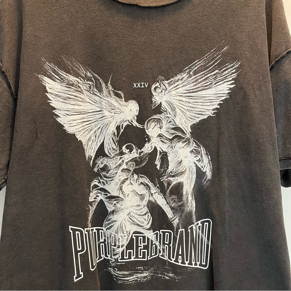 Purple Brand Inside Out Graphic T-Shirt